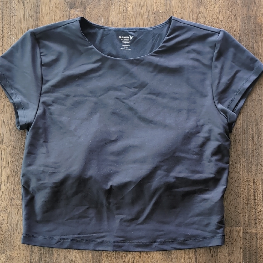 Old Navy Active Black Women's Crop Top